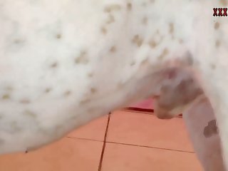 She Can Only Shuffle Or Hop Aroundcausing Her To Tumble A Few Times