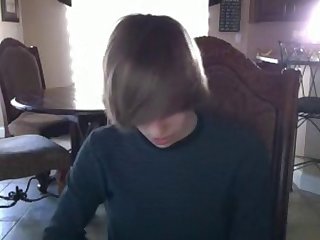 Emo Boy Licked By Dog