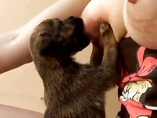 White Girl Fucks Dog Porn