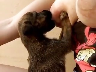 White Girl Fucks Dog Porn